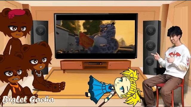 Family Bear and Goldilocks React To Wolf Death | Puss in boots 2 смотреть онлайн