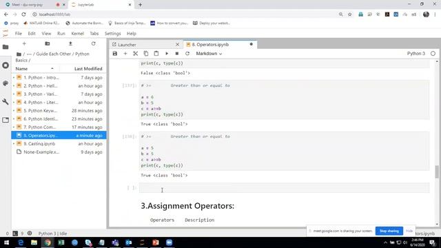15. Python in Tamil - Relational Operators смотреть онлайн