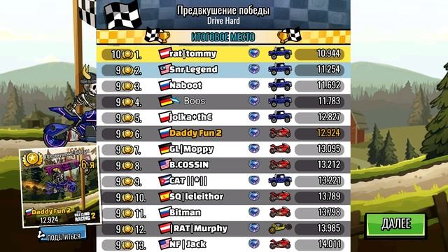 Челлендж для ПРО нубы лесом Drive Hard в Hill Climb Racing прохождение события ивента машинки гонки смотреть онлайн
