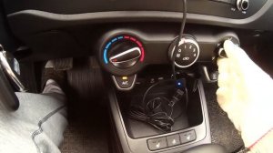 Автоматически включается кондиционер Kia Rio