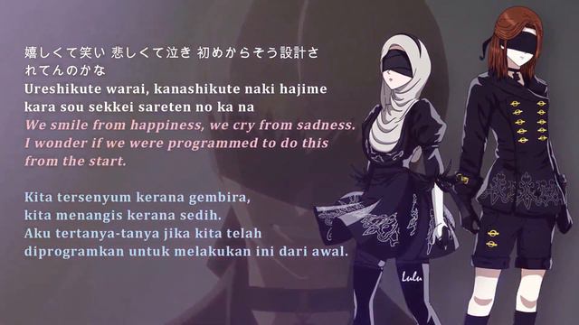 [NieR:Automata Ver1.1a ED] Amazarashi  - Antinomy / アンチノミー  |FEMALE COVER Ft. @zpkspiano  | Lyrics