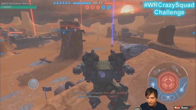 War Robots - Win Your Dash-Bot! #WRCrazysquad Challange смотреть онлайн