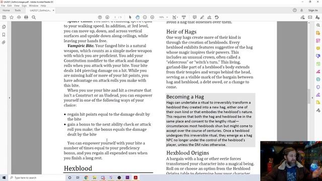 Unearthed Arcana Review: Gothic Lineages! | Nerd Immersion смотреть онлайн