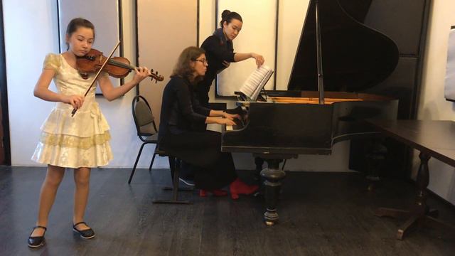 851 Круппа Ксения Концерт для скрипки с оркестром Д  Кабалевский  г  Дзержинский