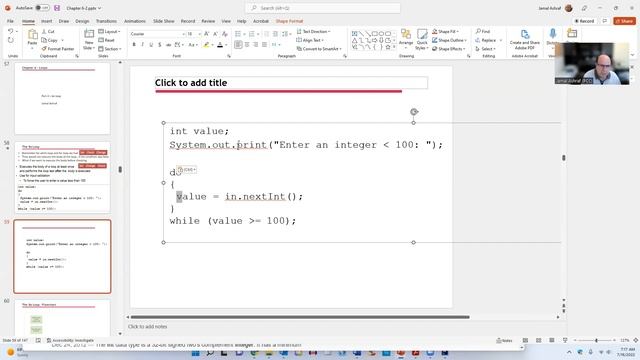 Big Java Chapter 6 Loops - Part 4 – do loop смотреть онлайн