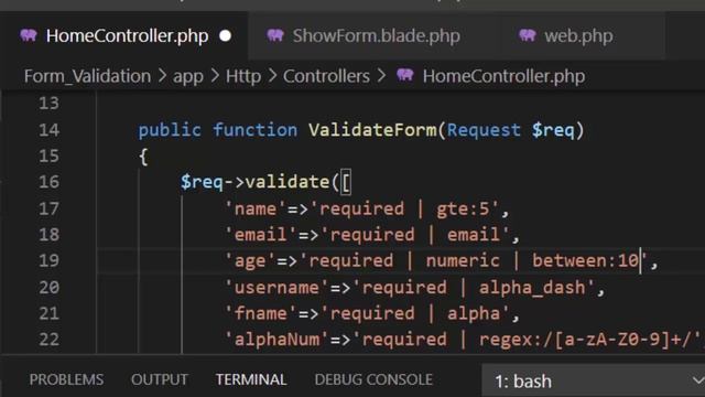 16 - FORM VALIDATION IN LARAVEL ( PART-3 ) ( URDU / HINDI ) смотреть онлайн