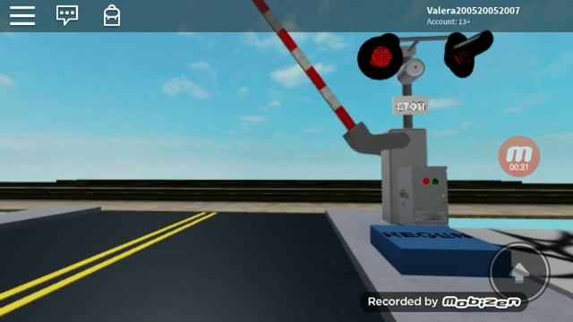 Roblox Russia railway crossing 10 железнодорожный переезд со шлагбаумом смотреть онлайн