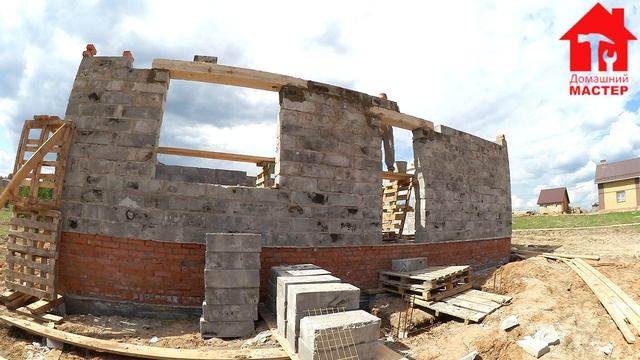 Строительство загородного дома в поселке "Дубровка" Ижевск смотреть онлайн