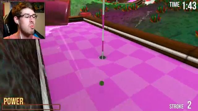 THE MOST EXTREME MINIGOLF! - Candyland Map Chaos! - Golf with Your Friends смотреть онлайн
