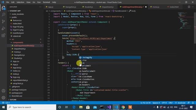 #11 : Consume Post API Method from React JS смотреть онлайн