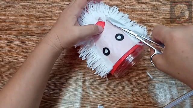 DIY Christmas Decoration ideas / Christmas Candy Jar from Used Goods /Toples Permen Santa смотреть онлайн
