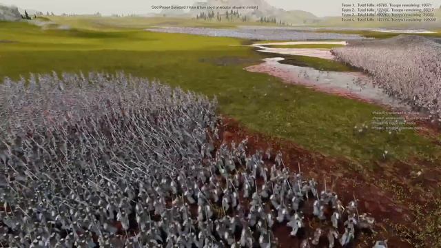 UEBS 2 | Four sword armies. A battle with an unpredictable outcome. смотреть онлайн