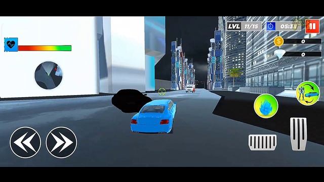 Flying Limousine Futuristic Robot War Modern City Game 2023 - Android iOS Gameplay смотреть онлайн