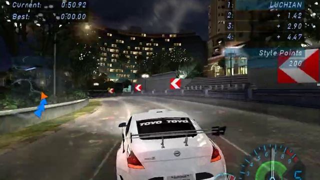 NFS Underground Nissan 350Z смотреть онлайн