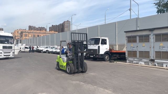 Дизельный вилочный погрузчик Zoomlion FD30Z, Bыcoтa подъема - 3 000 мм + опции