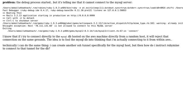 How to connect local apps (i.e. rubymine, prosequel) to remote server using AWS private key? смотреть онлайн