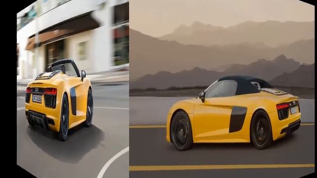Audi R8 Spyder V10 2017 смотреть онлайн