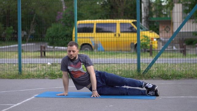 Здоровая спина за 5 минут в день. Как укрепить боковые стабилизаторы позвоночника.