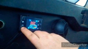 Работа китайского автономного отопителя УАЗ Патриот
