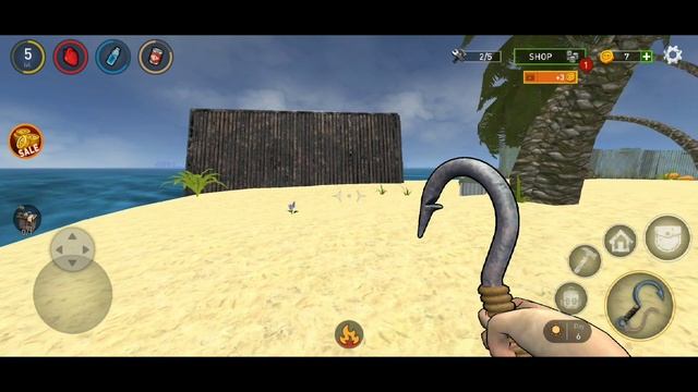 Survival on Raft: Ocean Nomad - Gameplay Walkthrough Part 3 (Android, iOS Game) смотреть онлайн
