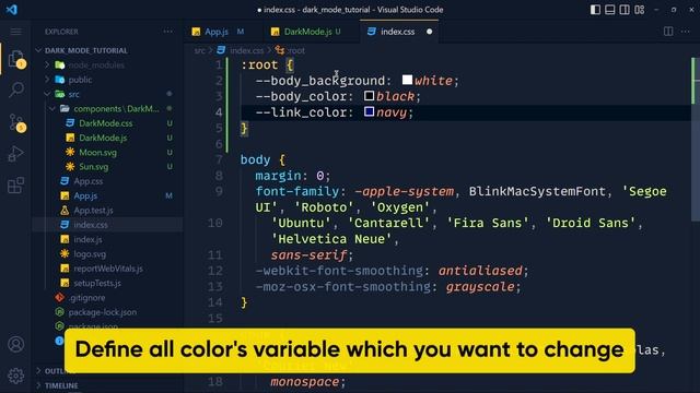 Dark Theme React Application [Simplest Way] | Toggle Theme React Tutorial? смотреть онлайн