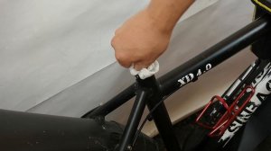 Подседельный хомут Brand - X c с двойным болтовым креплением. Установка на фэтбайк.