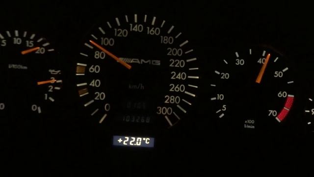 Mercedes-Benz w140 S500 6.0 AMG acceleration 0-160 km/h 13 sec смотреть онлайн