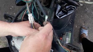 Поменяли лампочки на скутере