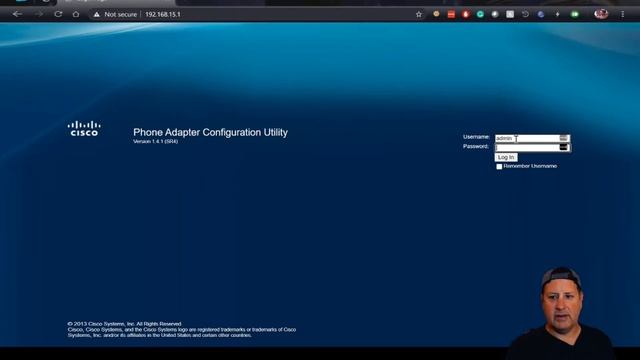 Unbox And Config The Cisco SPA122 ATA Telephone Adapter