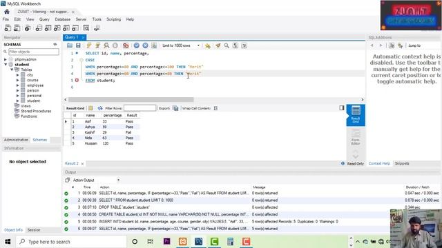 How to Learn about MySQL IF and CASE Clause Part-24 by Zain Ul Abideen IIT Chakswari Mirpur AK смотреть онлайн