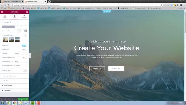 How to add multiple images to any section in Elementor Pro смотреть онлайн