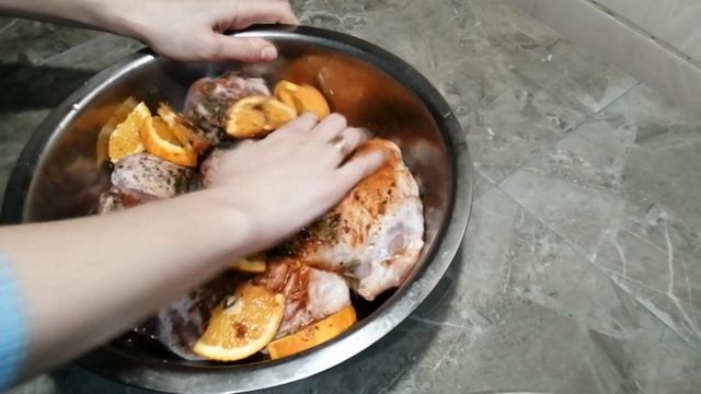Ягненок запеченный со специями /Friptură de miel la cuptor / смотреть онлайн