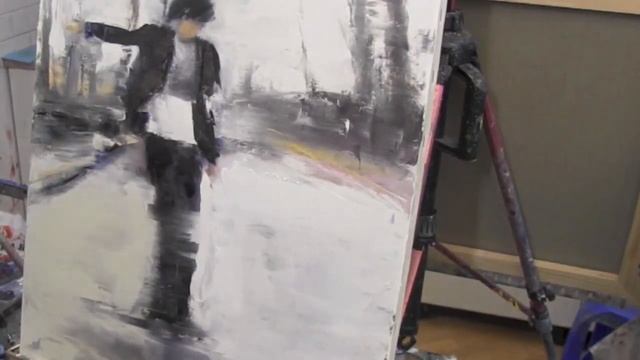 Видео урок Игоря Сахарова Современная картина Живопись маслом для начинающих Полные уроки 202 смотреть онлайн