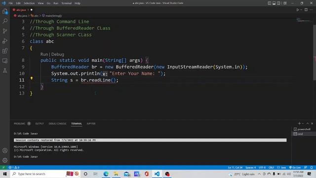 Input by BufferedReader Class / Java tutorial for Beginners / TechCode 4 U / lecture 10 смотреть онлайн