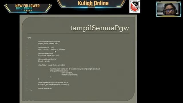 Cara Hosting Web dan Membuat Json PHP I Kuliah kelas malam terbaik смотреть онлайн