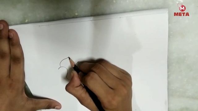 Mahatma Gandhi Sketch | Art | Most Easy Gandhiji Drawing for kids | Meta Craft Competition смотреть онлайн