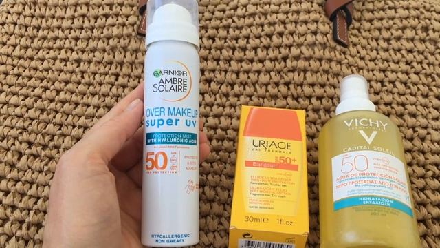 Обзор солнцезащитных средств спф50 (Vichy, Uriage, Garnier) смотреть онлайн