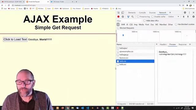 PHP & JavaScript: Module 4, Section 1 Introduction to Ajax смотреть онлайн