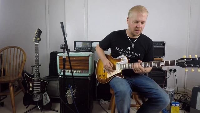 The best Les Paul Replica around - Daniels Guitars LP style смотреть онлайн