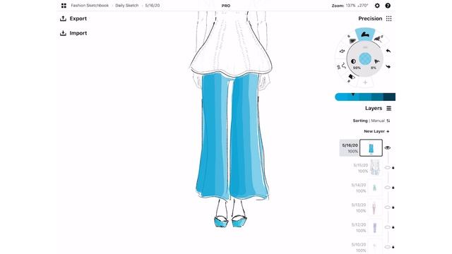 Daily Sketch 5/16/20 - Structured Knit - Fashion Design - Emily Keller смотреть онлайн