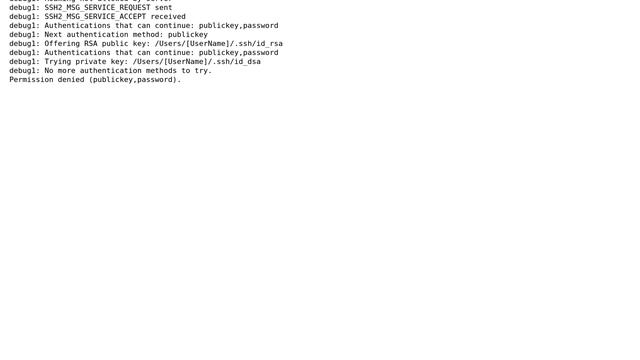 Permission denied (publickey,password) (3 Solutions!!) смотреть онлайн