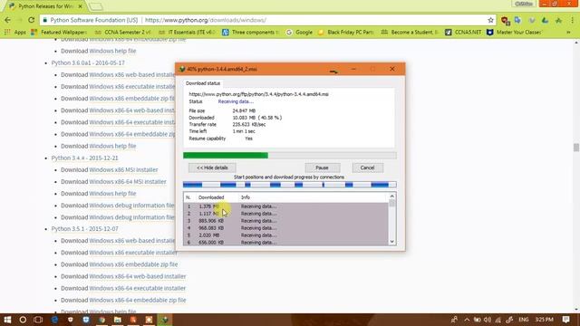 Python3.4.4 : How to download Python 3.4.4 on window 10 Pro смотреть онлайн