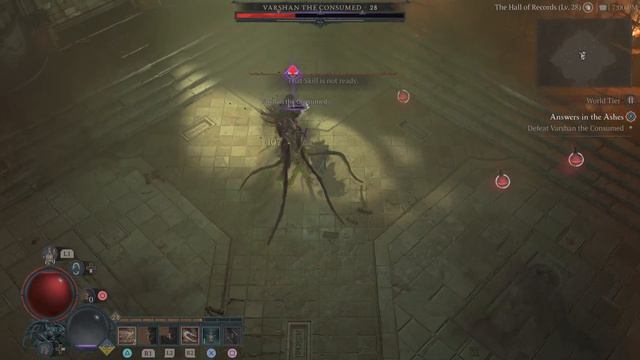 Diablo 4 - Varshan The Consumed Quest First Day Season 1 Hardcore Rogue смотреть онлайн
