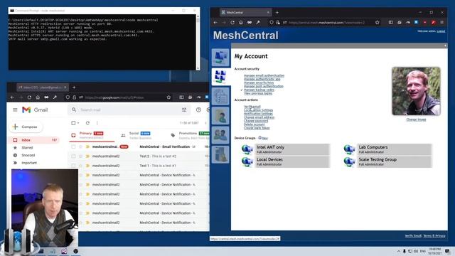 MeshCentral - Email Server смотреть онлайн