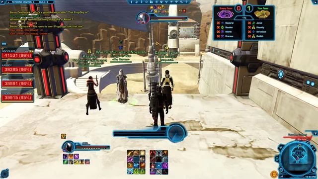 Swtor 3.2 PvP Gunnery Commando arena (Sinvolace Carries the Team) смотреть онлайн