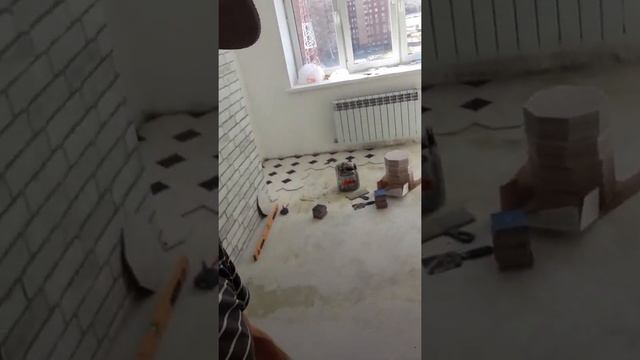 Пол кафелем на кухни Омск смотреть онлайн