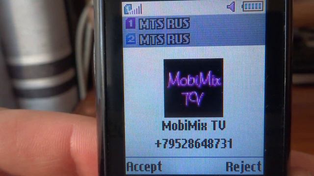 Incoming call from MobiMix TV Samsung GT-E2152 смотреть онлайн