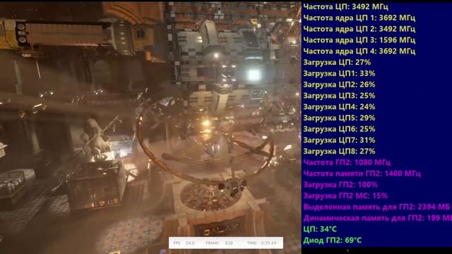 Tri-X r9 290X Test 3DMARK TIME SPY DIRECTX 12 AIDA64 monitoring смотреть онлайн