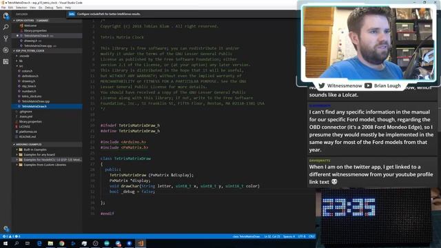 Making Monday - Converting Tetris Time Clock to a library (not finished yet!) смотреть онлайн