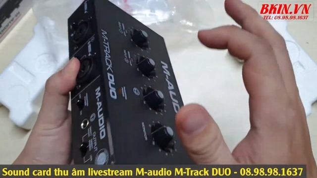 Sound card m-track duo m-audio chính hãng âm thanh 32bit смотреть онлайн